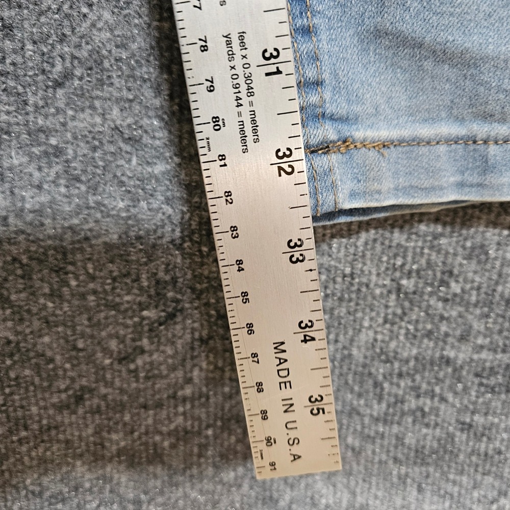 Marfinno Mens Slim Fit Light Wash Blue Denim Jeans Size 46 542790625 - Picture 7 of 16